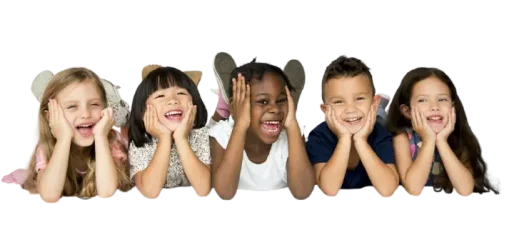 group-of-diverse-cheerful-kids